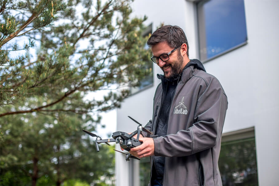 télépilote de drone à poitiers