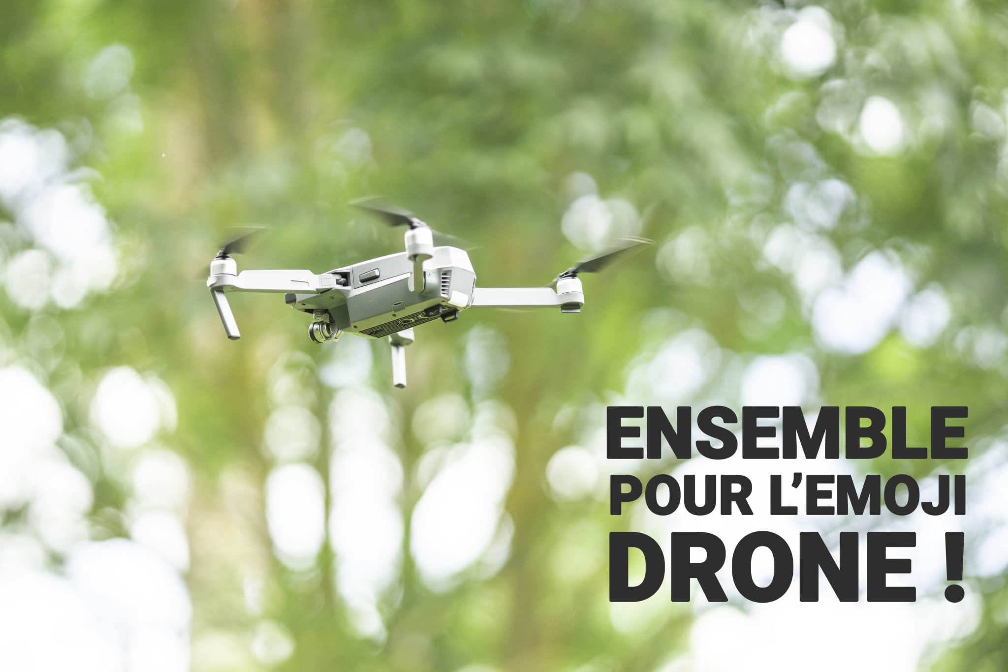 Ensemble pour l'emoji "drone" ! LibDrone